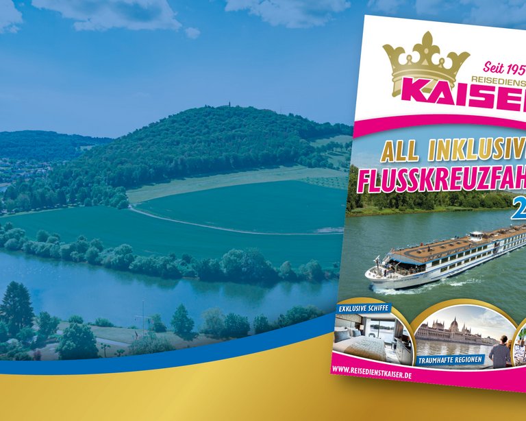 Entdecken Sie die 2. Auflage unseres Flusskreuzfahrten-Katalog 2025!