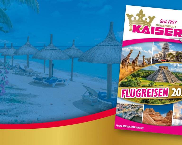 Unsere 2. Auflage des Flugreisen-Katalog 2025 ist da!