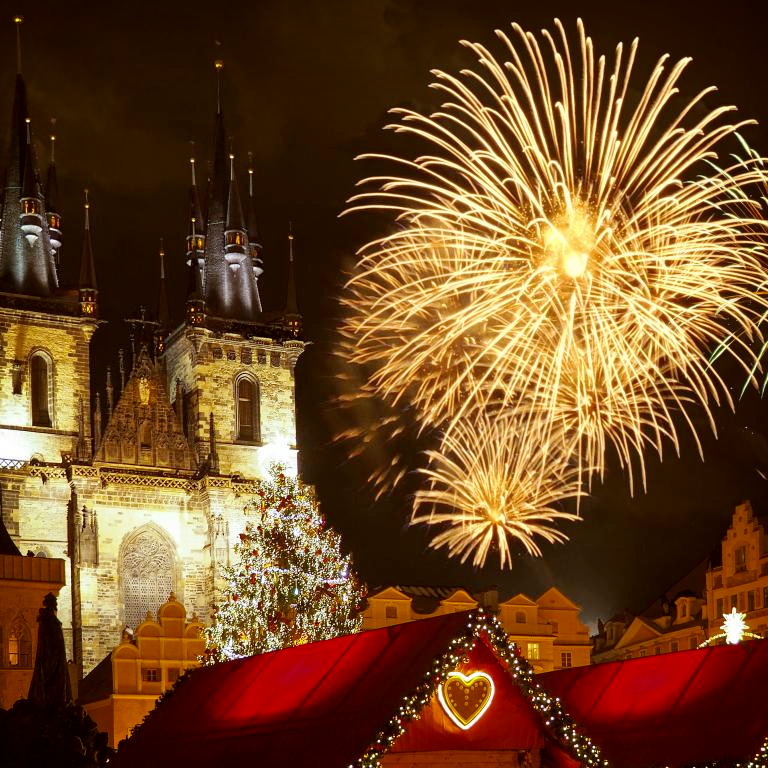 Titelbild für Silvester in der goldenen Stadt Prag